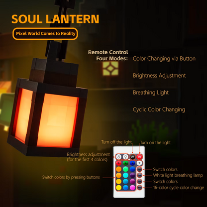 UpSunnie Minecraft Lantern Light