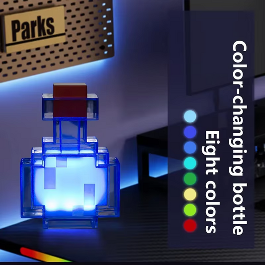 UpSunnie Potion Bottle Lamp