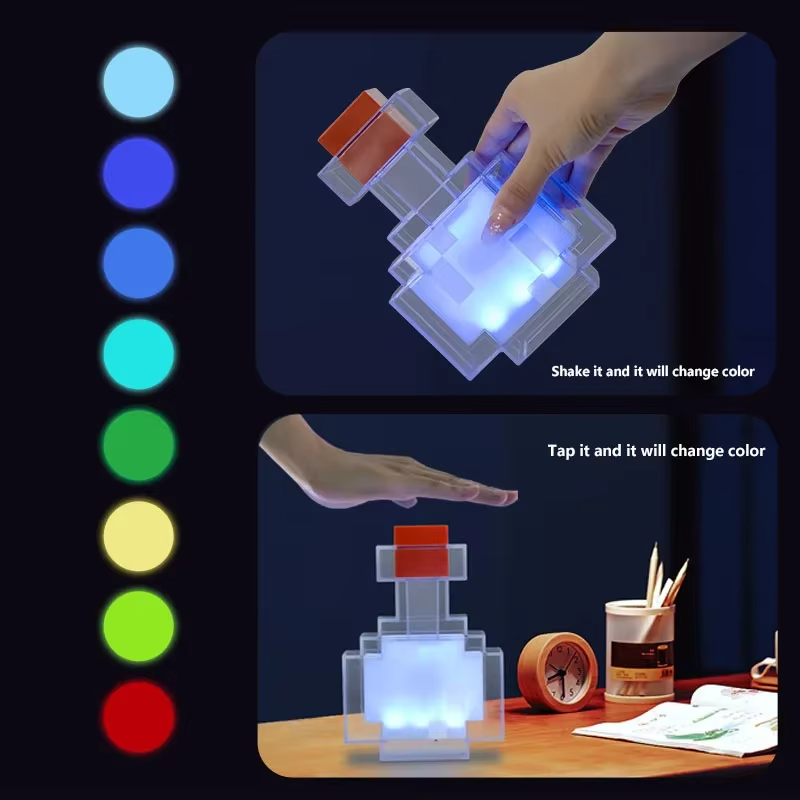 UpSunnie Potion Bottle Lamp