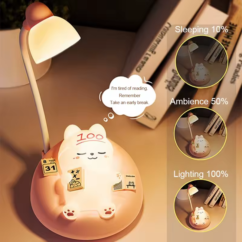 UpSunnie Cat Table Lamp