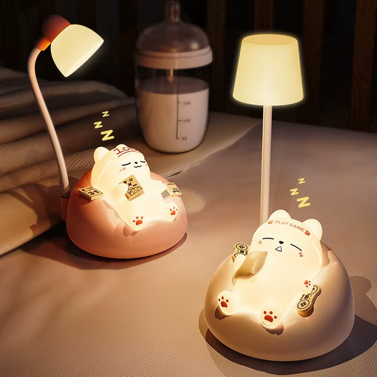 UpSunnie Cat Table Lamp